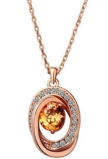 Colar Pedra Color Cristal