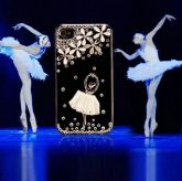 Capa para Iphone 4 / 4s Bailarina Luxo